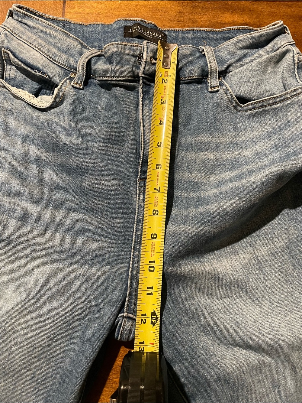 Women's Straight Leg High-Rise Jeans in Light Blue - Picture 2 of 4